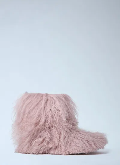 Ugg Classic Short Fluff Momma Boots In Animal Print