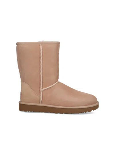 Ugg Classic Short Ii Ankle Boots In Brown