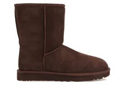 Pre-owned Ugg Classic Short Ii Boot (women's) Sneakers In Burnt Cedar