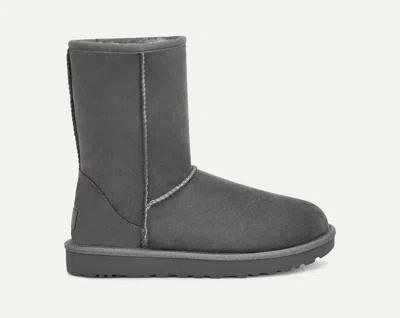 Ugg "classic Short Ii" Boots In Gray