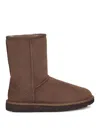 Ugg 10mm Classic Short Ii Shearling Boots In Brown