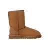 Ugg Camel Suede Classic Short Ii Ankle Boots In Brown