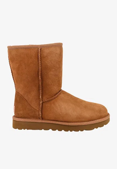 UGG CLASSIC SHORT II SUEDE BOOTS