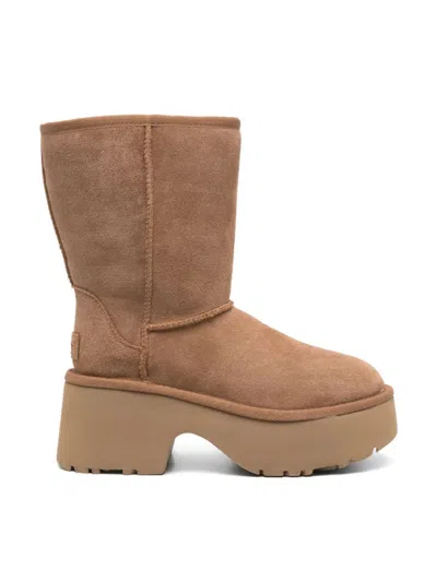 Ugg Classic Short New Heights Boots In Brown