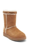 Ugg ® Classic Short Shearling Braid Trim Boot In Brown