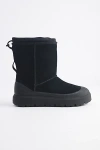 Ugg Men's Classic Short Weather Hybrid Boot In Black/black, Men's At Urban Outfitters