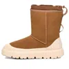 Ugg Classic Short Weather Hybrid Suede Boots In Multi
