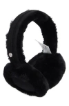 Ugg ® Classic Single Genuine Shearling Earmuffs In Black