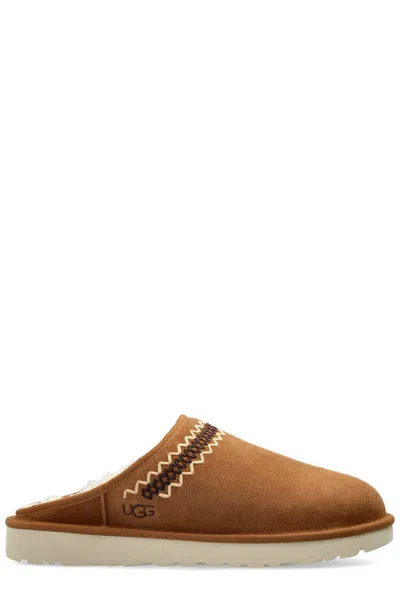Ugg Classic Atherson Slippers In Brown