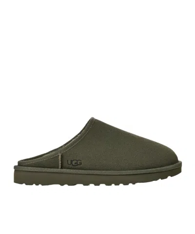 Ugg Classic Slip-on In Forest Land Green