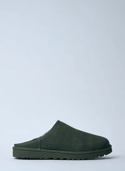 Ugg Classic Slip-on Mules In Green