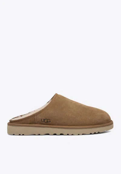 Ugg Classic Slip-on Slippers In Brown