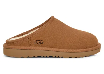 Pre-owned Ugg Classic Slipon Slipper (kids) Sneakers In Chestnut In Brown