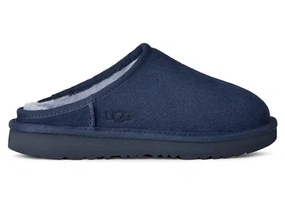 Pre-owned Ugg Classic Slipon Slipper (kids) Sneakers In Deep Ocean In Blue
