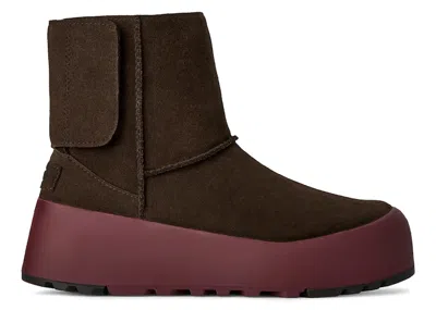 Pre-owned Ugg Classic Streetscape Boot (women's) Sneakers In Dusted Cocoa/wild Grape