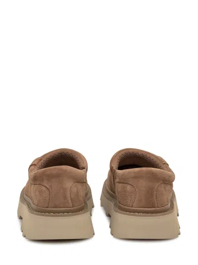 Ugg Classic Suede Flats For Fall 2025 In Brown