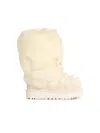Ugg 'classic Tall Chalet' White Leather Blend Boots In White