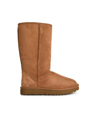 UGG UGG 'CLASSIC TALL II' CHESTNUT SUEDE BOOTS