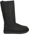 Ugg Classic Tall Ii Tasman Braid Boots In Black