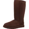 Ugg Classic Tall Ii Womens Suede Fur Lined Winter Boots In Multi