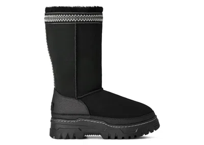 Pre-owned Ugg Classic Tall Trailgazer Boot (women's) Sneakers In Black