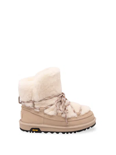 Ugg Classic Tread Fluffed Boots Moonlight In Multi
