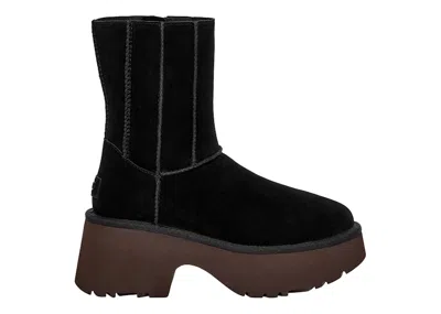 Pre-owned Ugg Classic Twin Seam New Heights Boot (women's) Sneakers In Black