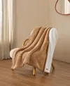 Ugg Classic Fluff Throw, 50" X 70" In Brown