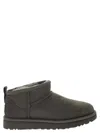 Ugg Classic Ultra Mini - Sheepskin Boot In Gray