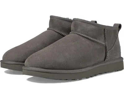 Ugg Classic Ultra Mini 1116109-grey Boots Women's Us 10 Gray Round Toe Khd1756