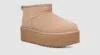 Ugg Classic Ultra Mini 1135092-san Platform Boots Women Sand Suede Comfort Ankle