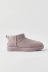 Ugg Classic Ultra Mini Ankle Boot In Pale Smoke, Women's At Urban Outfitters