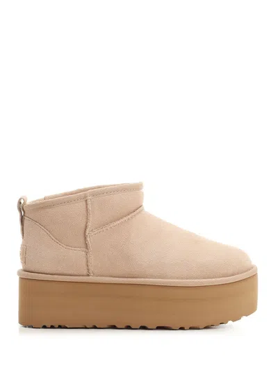 UGG ULTRA MINI PLATFORM ANKLE BOOTS