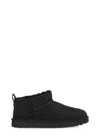 Ugg Classic Ultra Mini Ankle Boots In Black