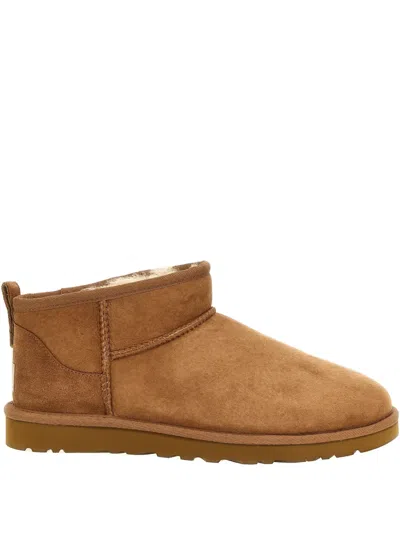 UGG CLASSIC ULTRA MINI ANKLE BOOTS