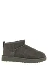 Ugg Classic Ultra Mini Ankle Boots In Gray