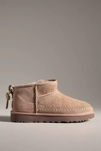 Ugg Classic Ultra Mini Biarritz In Brown
