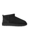 Ugg Classic Ultra Mini Black Boot In Black