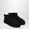 Ugg Classic Ultra Mini Ankle Boots In Black