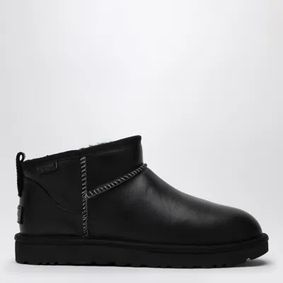 UGG UGG CLASSIC ULTRA MINI BLACK BOOT