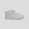 Ugg Classic Ultra Mini Boot In Goose In White