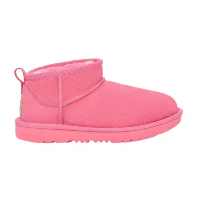 Pre-owned Ugg Classic Ultra Mini Boot Kids 'sachet Pink' | Kid's Size 5