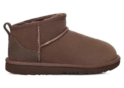 Pre-owned Ugg Classic Ultra Mini Boot (kids) Sneakers In Burnt Cedar