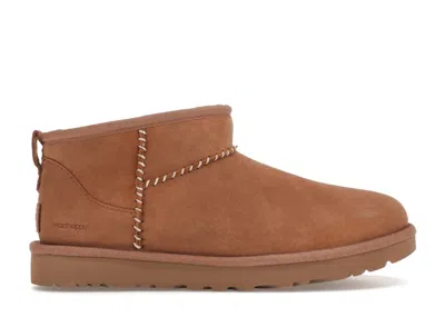 Pre-owned Ugg Classic Ultra Mini Boot Madhappy (women's) Sneakers In Chestnut In Brown