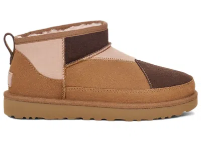 Pre-owned Ugg Classic Ultra Mini Boot Reimagined (women's) Sneakers In Chestnut