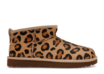 Pre-owned Ugg Classic Ultra Mini Boot Spotty (women's) Sneakers In Natural