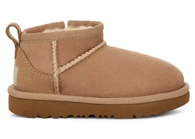 Pre-owned Ugg Classic Ultra Mini Boot (toddler) Sneakers In Sand