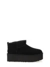 Ugg Stivale Classic Ultra Mini Con Plateau In Black