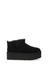 Ugg Classic Ultra Mini Boot With Platform In Black