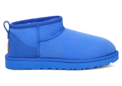 Pre-owned Ugg Classic Ultra Mini Boot (women's) Sneakers In Big Sky Blue